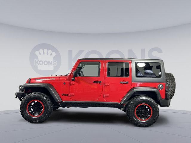 used 2014 Jeep Wrangler Unlimited car, priced at $17,500