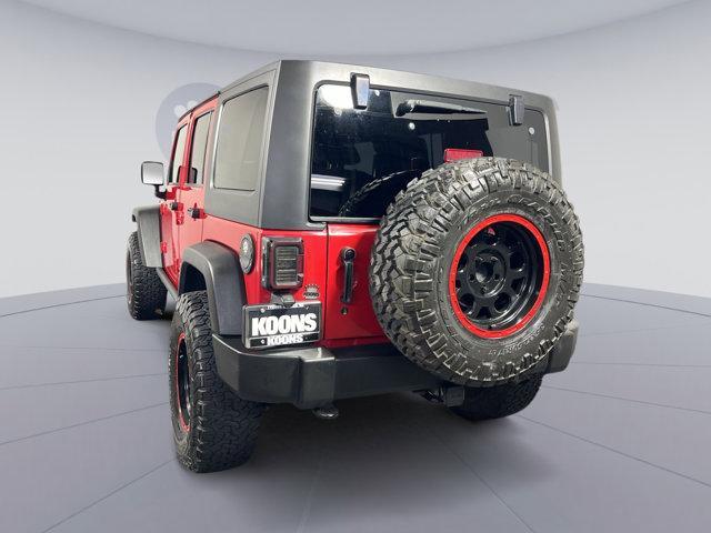 used 2014 Jeep Wrangler Unlimited car, priced at $17,500