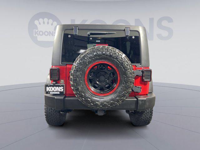 used 2014 Jeep Wrangler Unlimited car, priced at $17,500