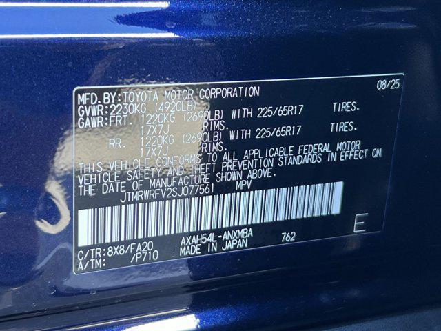 new 2025 Toyota RAV4 Hybrid car, priced at $34,921