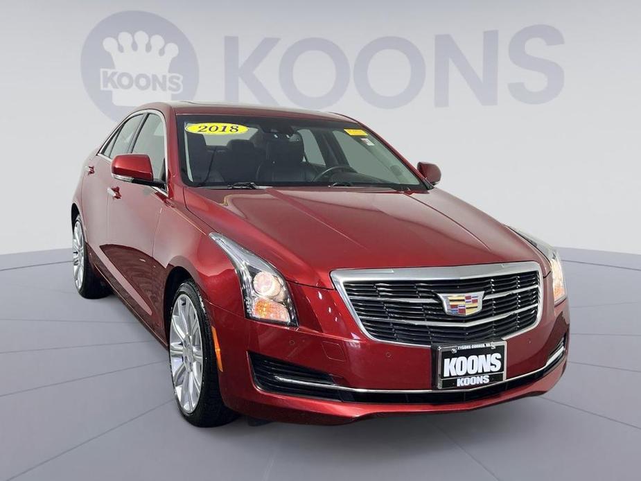 used 2018 Cadillac ATS car, priced at $18,500