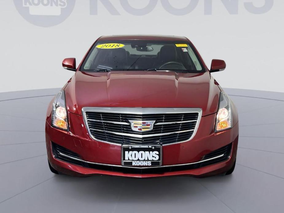 used 2018 Cadillac ATS car, priced at $18,500