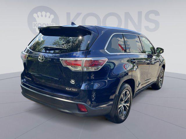 used 2016 Toyota Highlander car, priced at $16,000