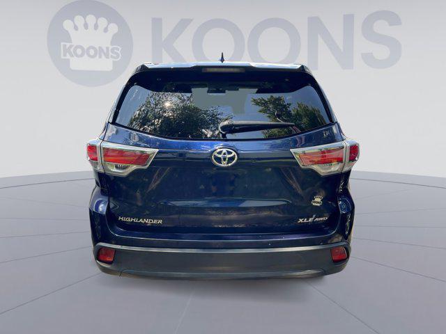 used 2016 Toyota Highlander car, priced at $16,000