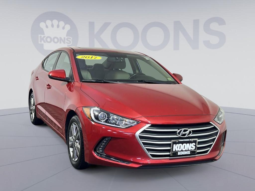 used 2017 Hyundai Elantra car, priced at $10,750