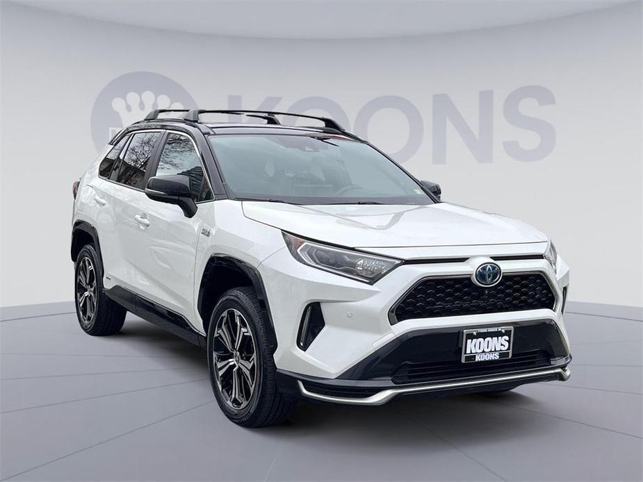 used 2021 Toyota RAV4 Prime car, priced at $37,500