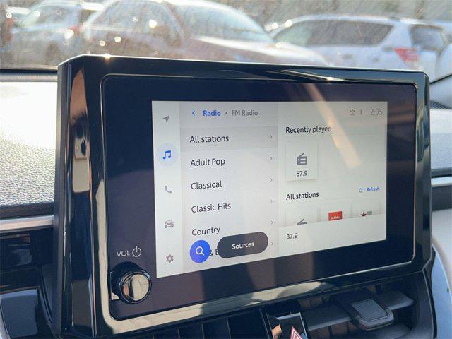 new 2025 Toyota Corolla Cross car, priced at $25,859