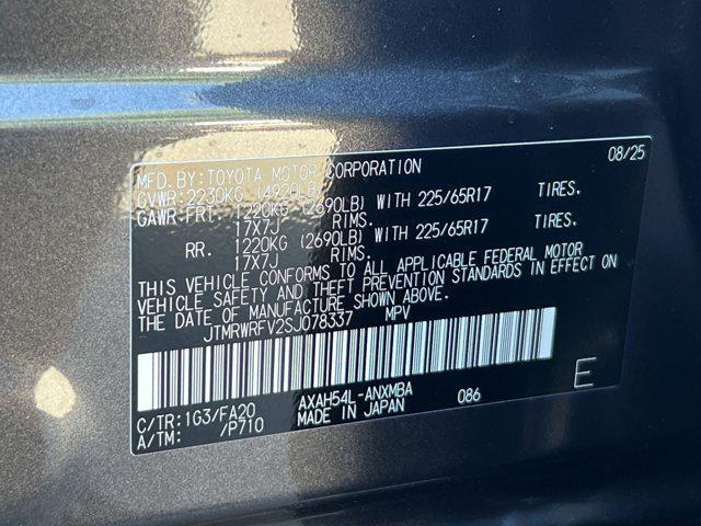 new 2025 Toyota RAV4 Hybrid car, priced at $36,871