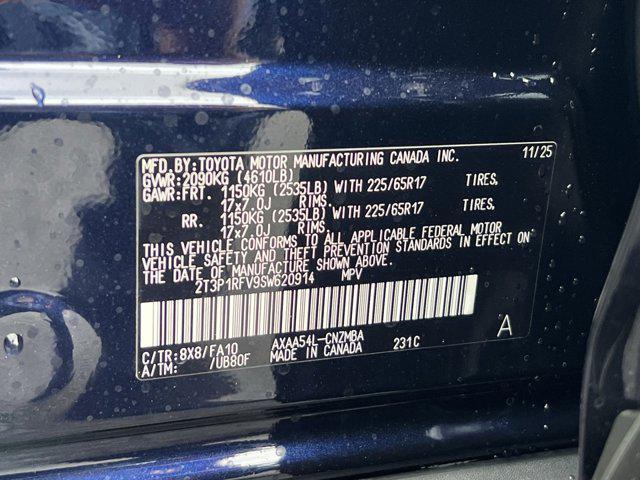 new 2025 Toyota RAV4 car, priced at $34,885