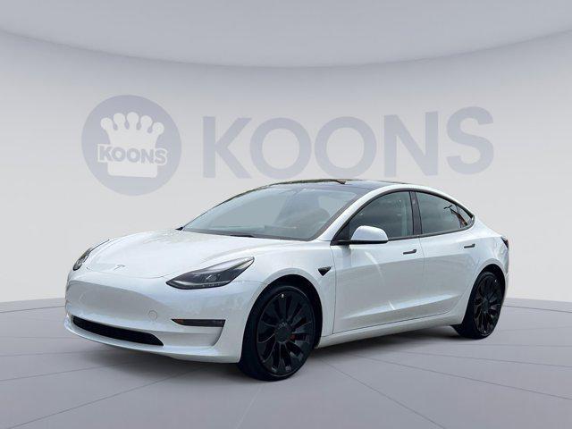 used 2023 Tesla Model 3 car, priced at $26,500
