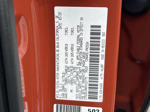 new 2025 Toyota Tacoma car, priced at $49,589
