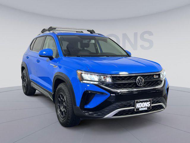used 2022 Volkswagen Taos car, priced at $16,500