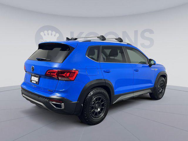 used 2022 Volkswagen Taos car, priced at $16,500