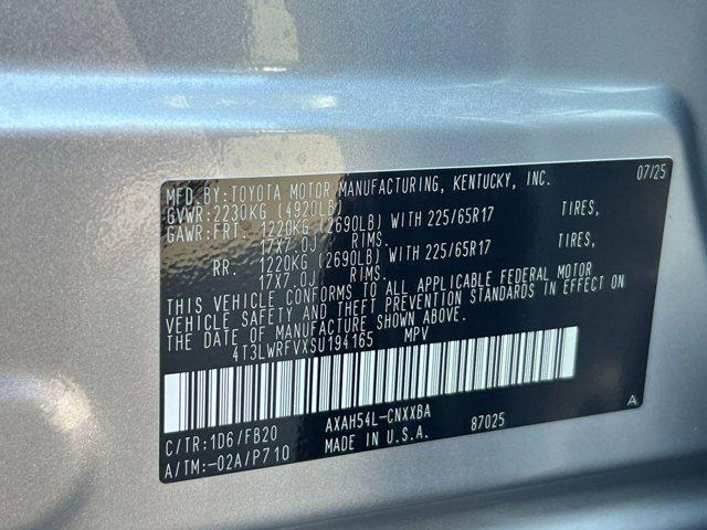 new 2025 Toyota RAV4 Hybrid car, priced at $34,329