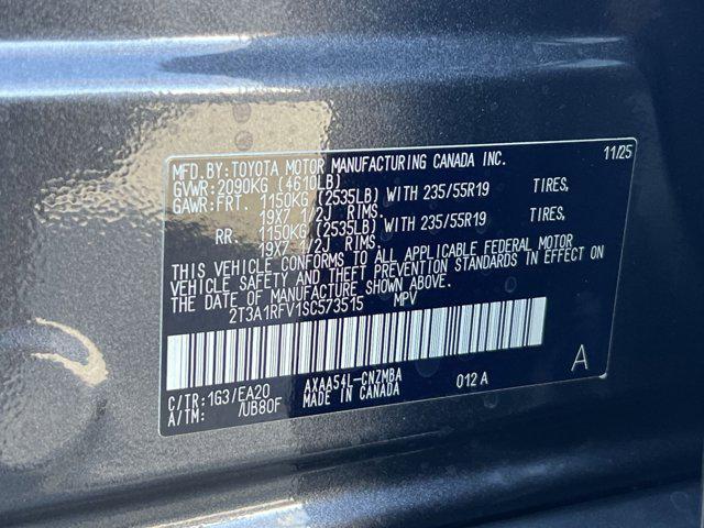 new 2025 Toyota RAV4 car, priced at $36,749