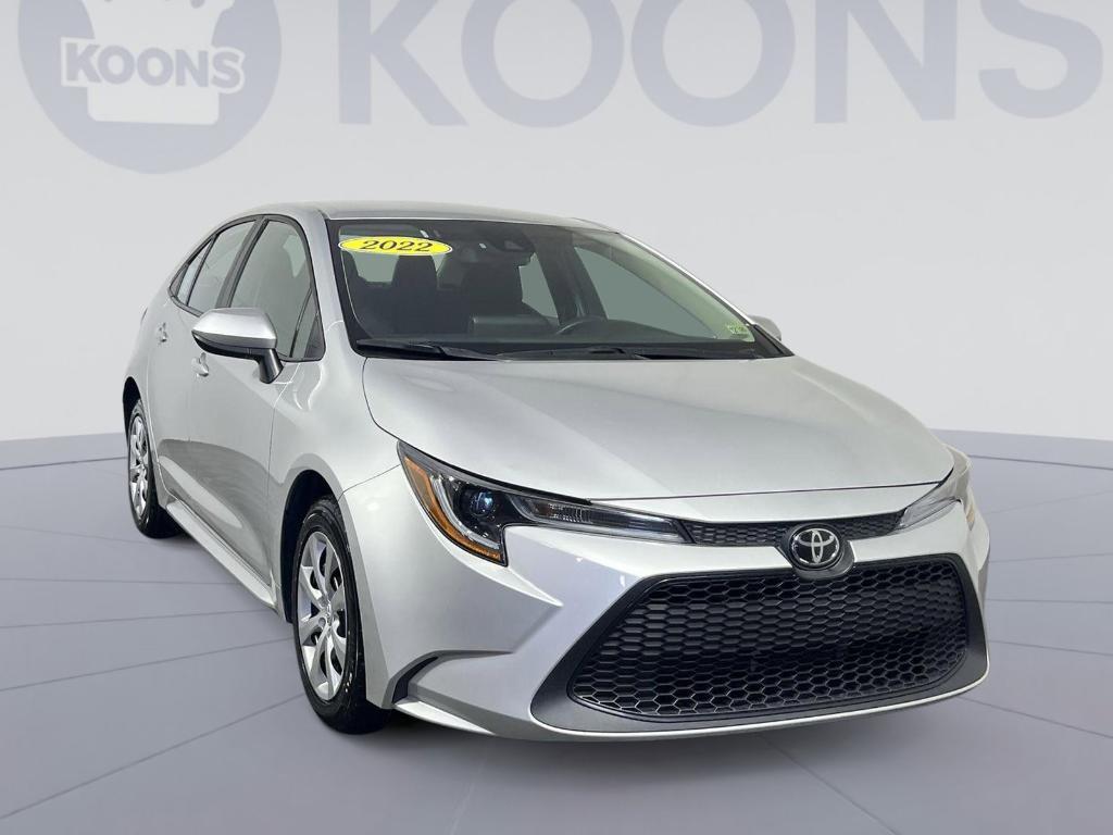 used 2022 Toyota Corolla car, priced at $18,500