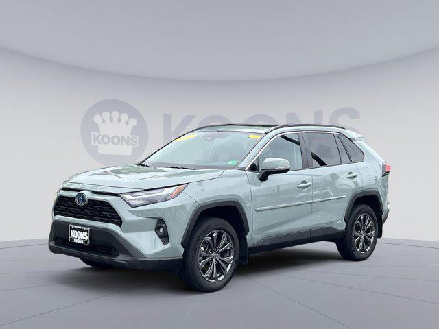 used 2022 Toyota RAV4 Hybrid car, priced at $34,000