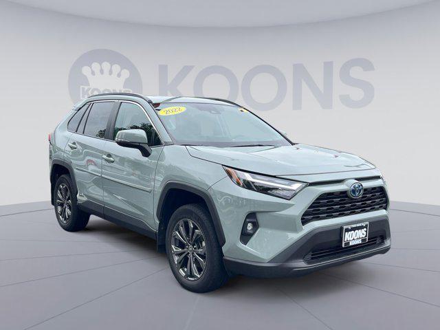 used 2022 Toyota RAV4 Hybrid car, priced at $34,000