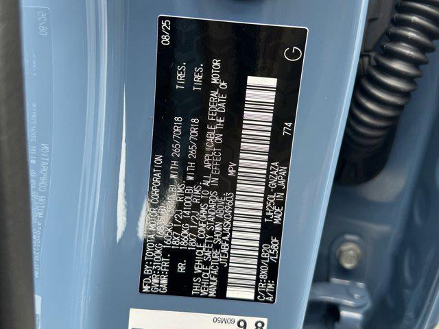 new 2025 Toyota Land Cruiser car, priced at $65,488