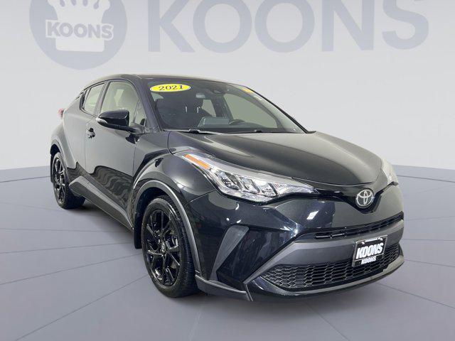 used 2021 Toyota C-HR car, priced at $18,750