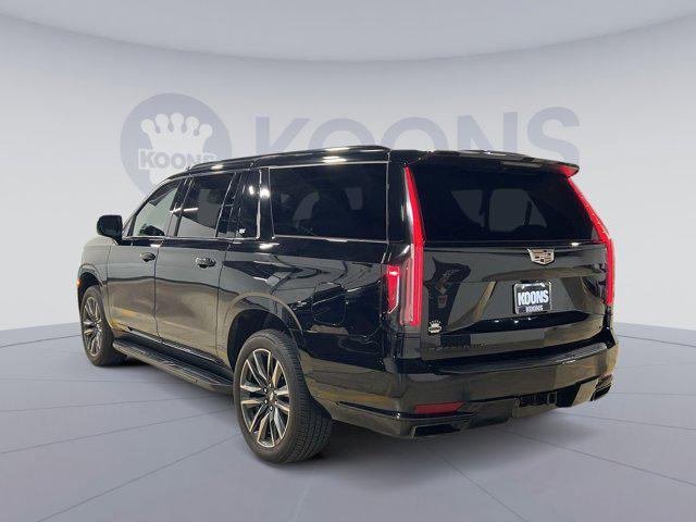 used 2021 Cadillac Escalade ESV car, priced at $70,500