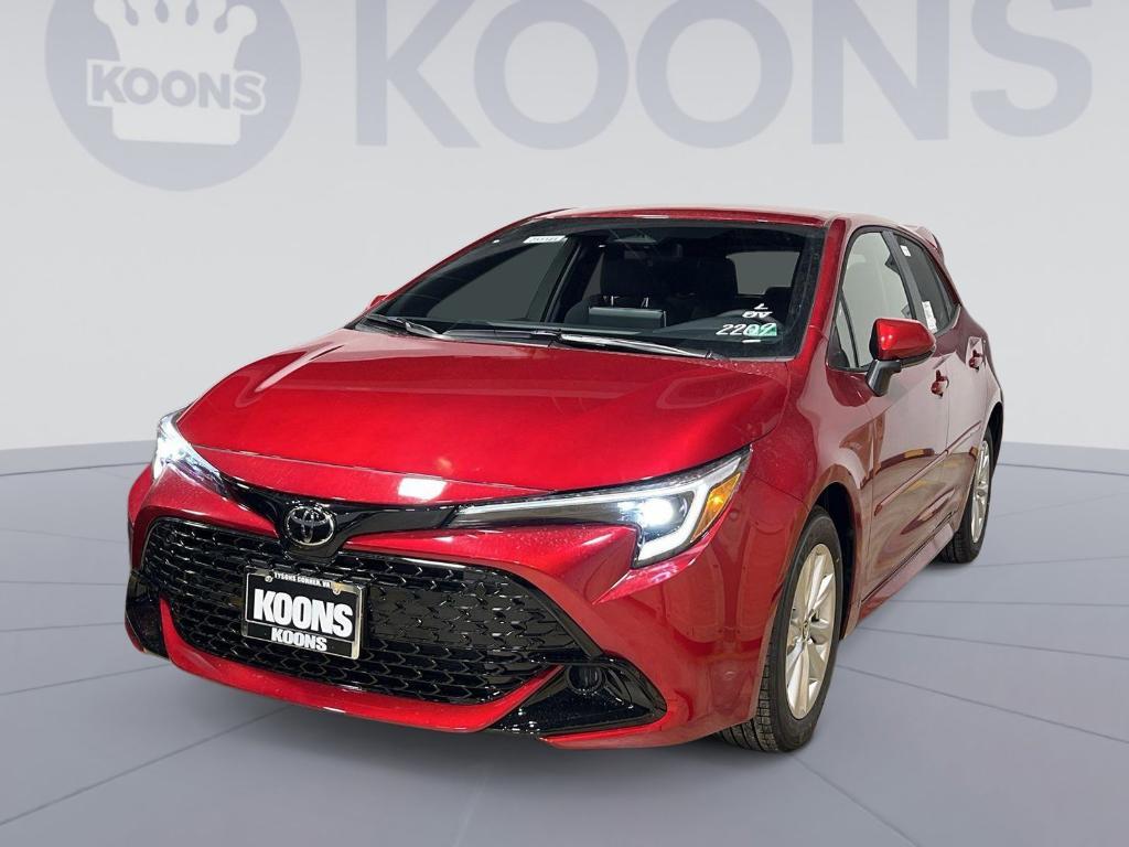 new 2025 Toyota Corolla Hatchback car, priced at $27,008