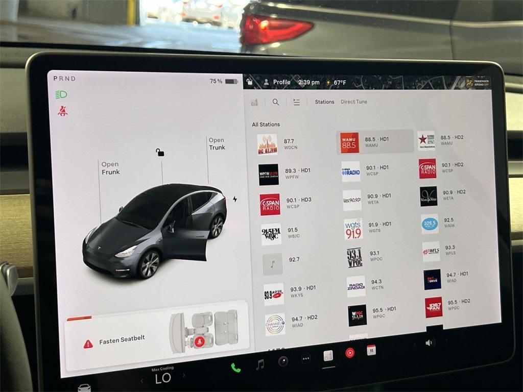 used 2021 Tesla Model Y car, priced at $25,000