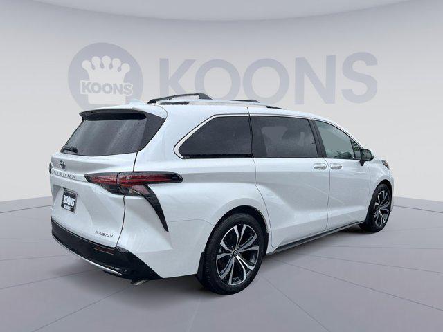 used 2025 Toyota Sienna car, priced at $61,500