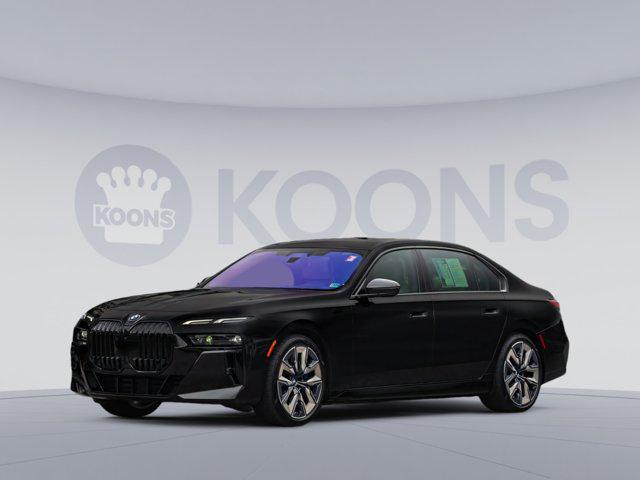 used 2024 BMW 740 car, priced at $73,000