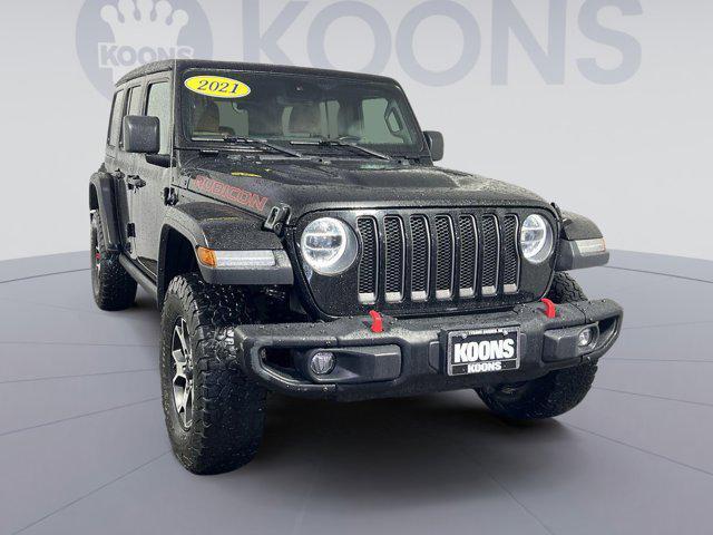 used 2021 Jeep Wrangler Unlimited car, priced at $28,000