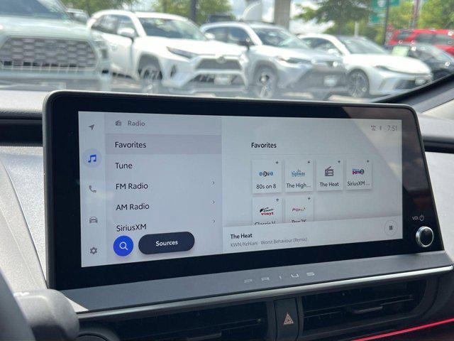 new 2025 Toyota Prius car, priced at $39,954