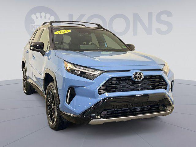 used 2025 Toyota RAV4 Hybrid car, priced at $43,000