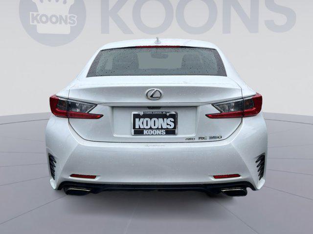 used 2015 Lexus RC 350 car, priced at $27,000