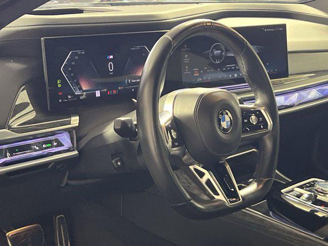 used 2024 BMW 740 car, priced at $64,500