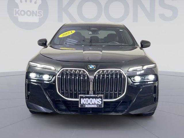 used 2024 BMW 740 car, priced at $64,500
