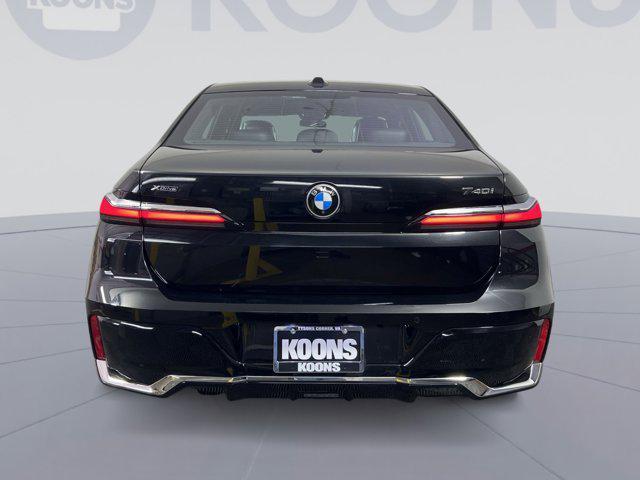 used 2024 BMW 740 car, priced at $64,500