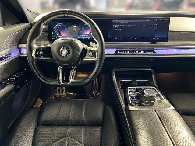 used 2024 BMW 740 car, priced at $64,500