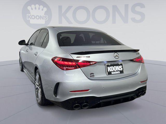 used 2023 Mercedes-Benz AMG C 43 car, priced at $44,000