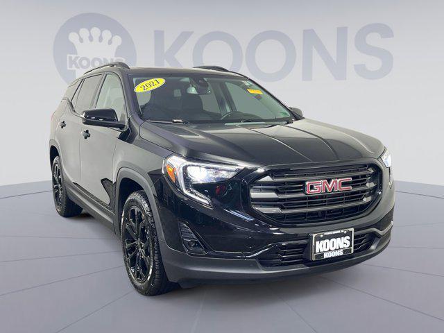 used 2021 GMC Terrain car, priced at $19,250
