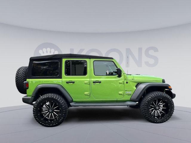 used 2018 Jeep Wrangler Unlimited car, priced at $25,750