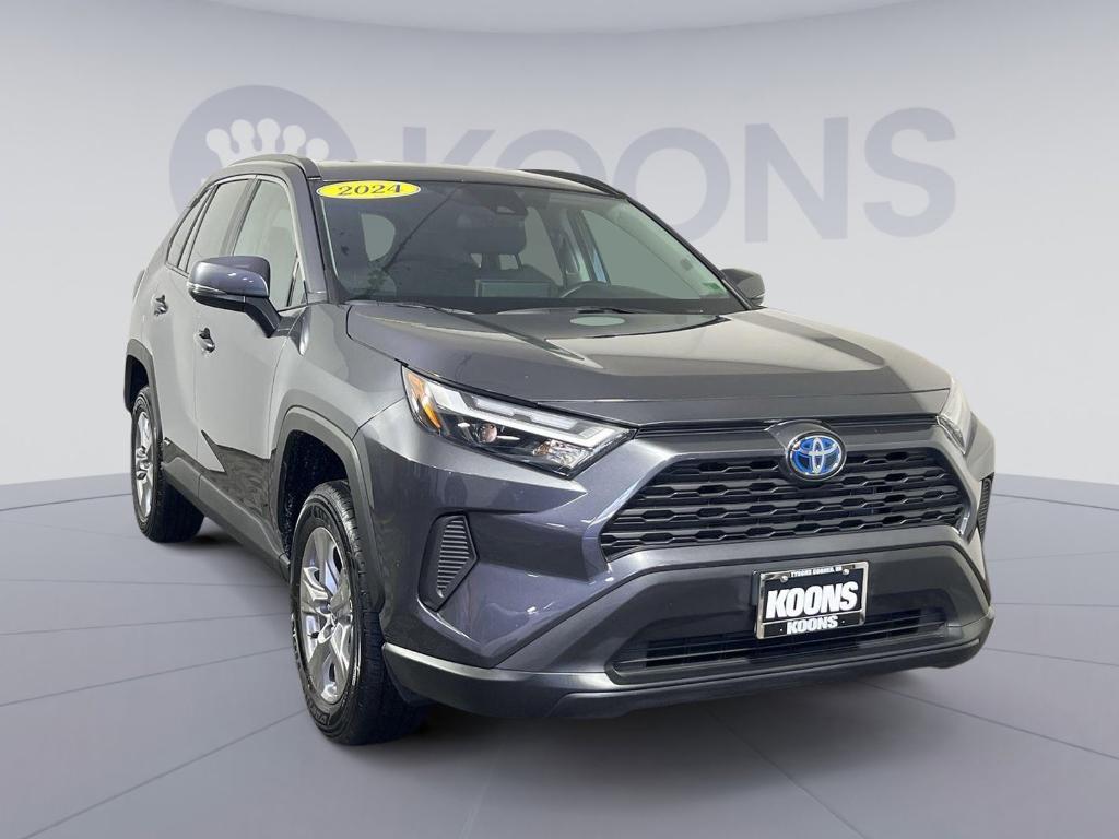 used 2024 Toyota RAV4 Hybrid car, priced at $34,250