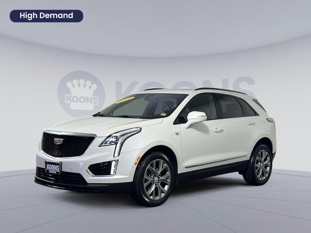 used 2021 Cadillac XT5 car, priced at $28,500