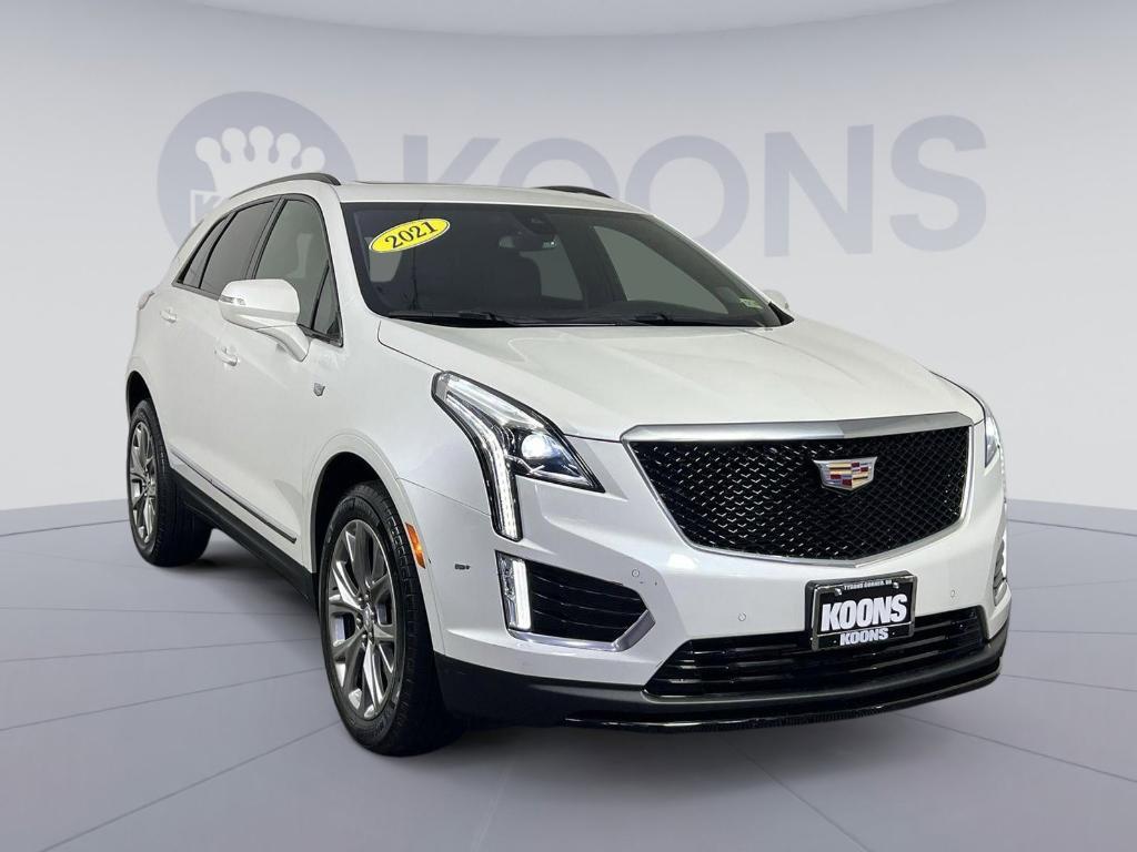 used 2021 Cadillac XT5 car, priced at $29,250