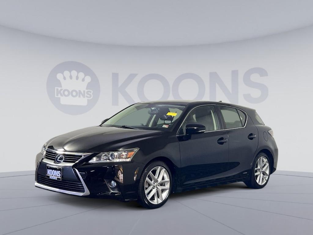 used 2015 Lexus CT 200h car, priced at $16,500