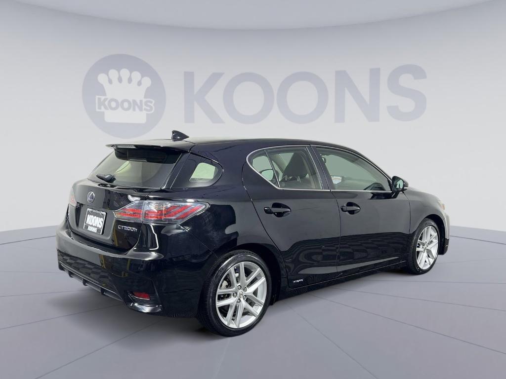 used 2015 Lexus CT 200h car, priced at $16,500