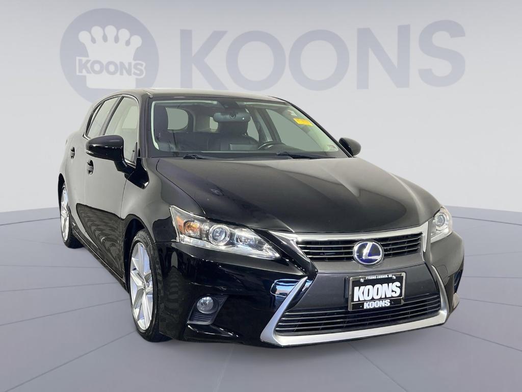 used 2015 Lexus CT 200h car, priced at $16,500