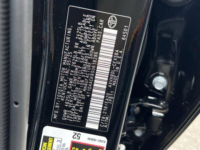 new 2025 Toyota Camry car, priced at $32,294