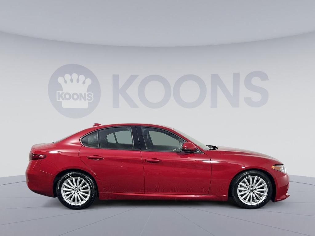 used 2022 Alfa Romeo Giulia car, priced at $18,750