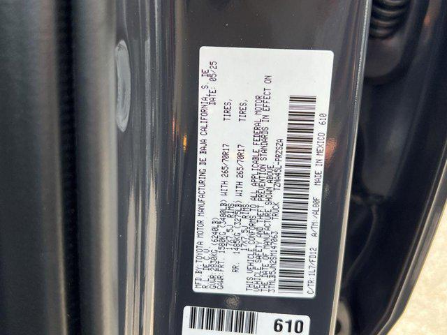 new 2025 Toyota Tacoma car, priced at $43,430