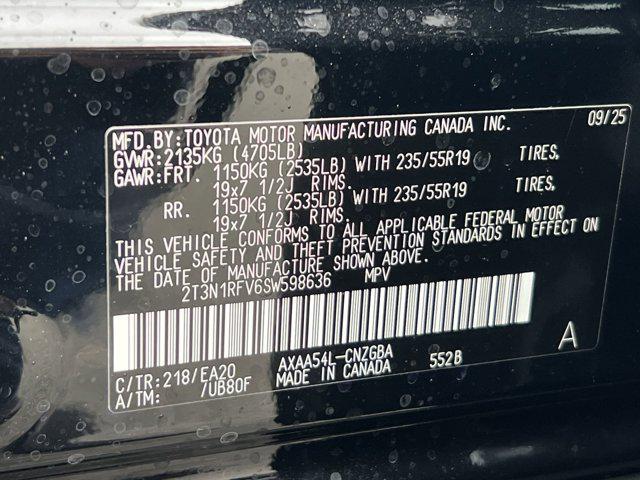 new 2025 Toyota RAV4 car, priced at $43,729